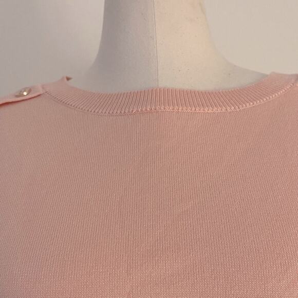 NWT Tint & Shadow Brand Women's Pink Sweater Top - Picture 4 of 10